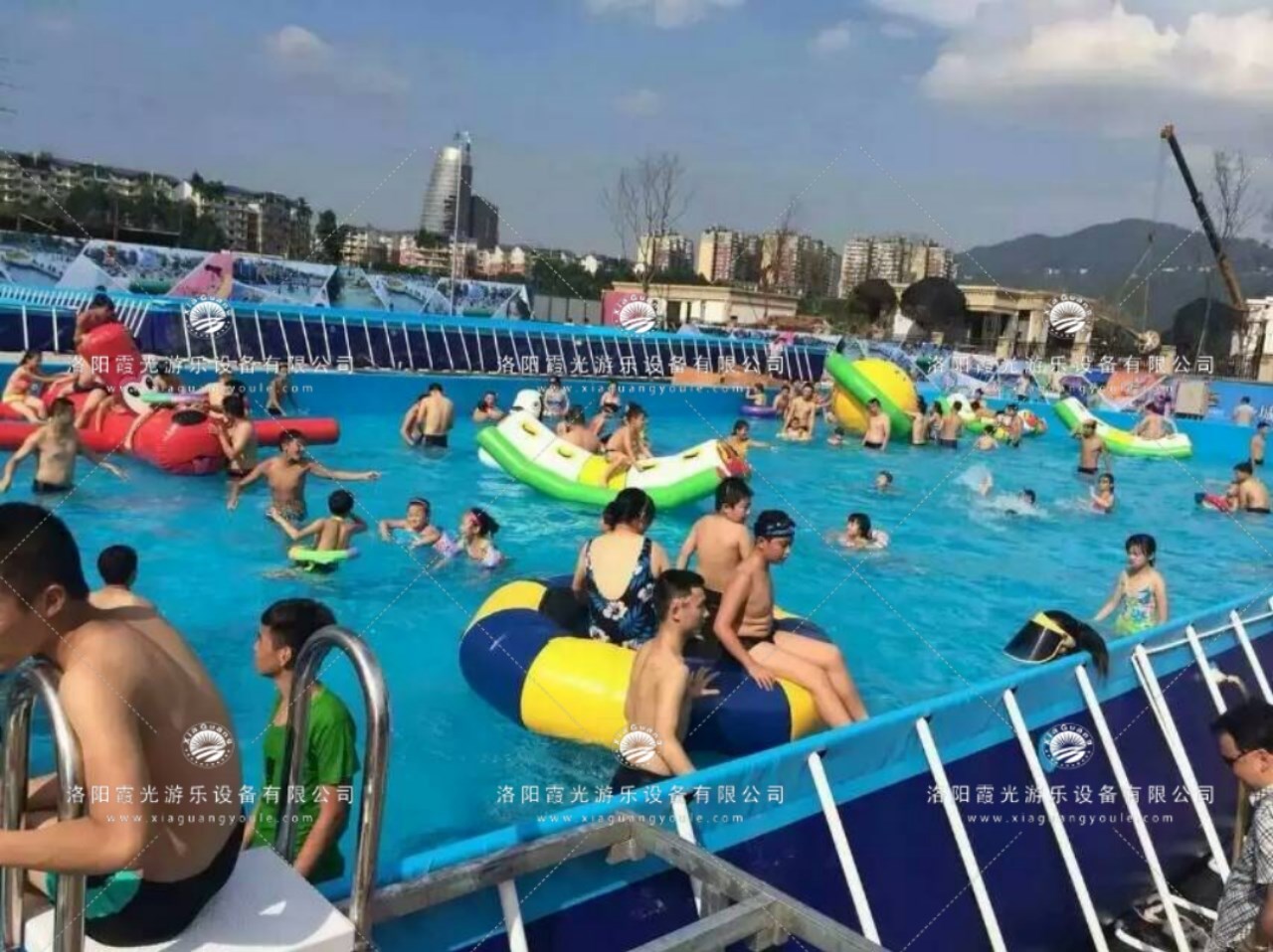 支架泳池